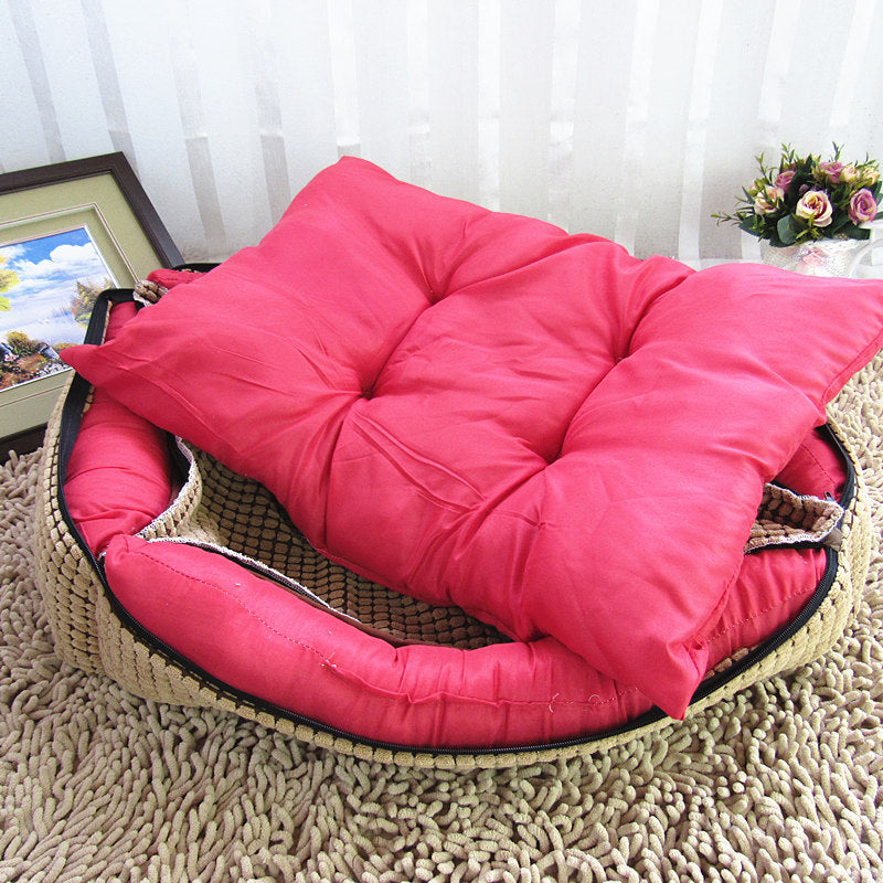 ChesTroyPets™ Cama Nido de Lujo para Mascotas