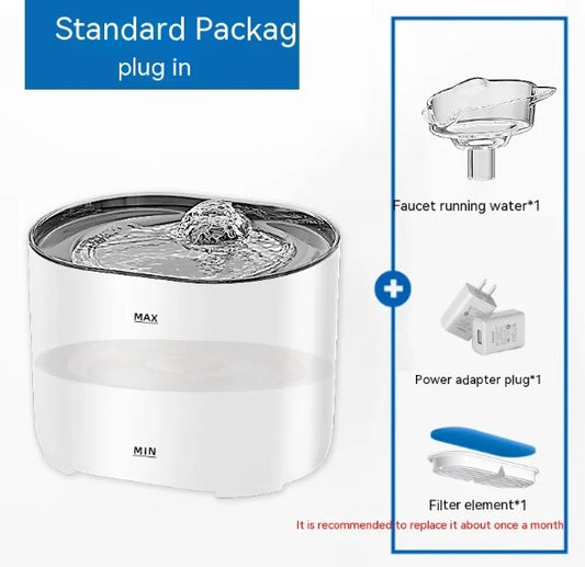 ChesTroyPets™ – Dispensador de Agua Automático con Filtro Circulante para Mascotas