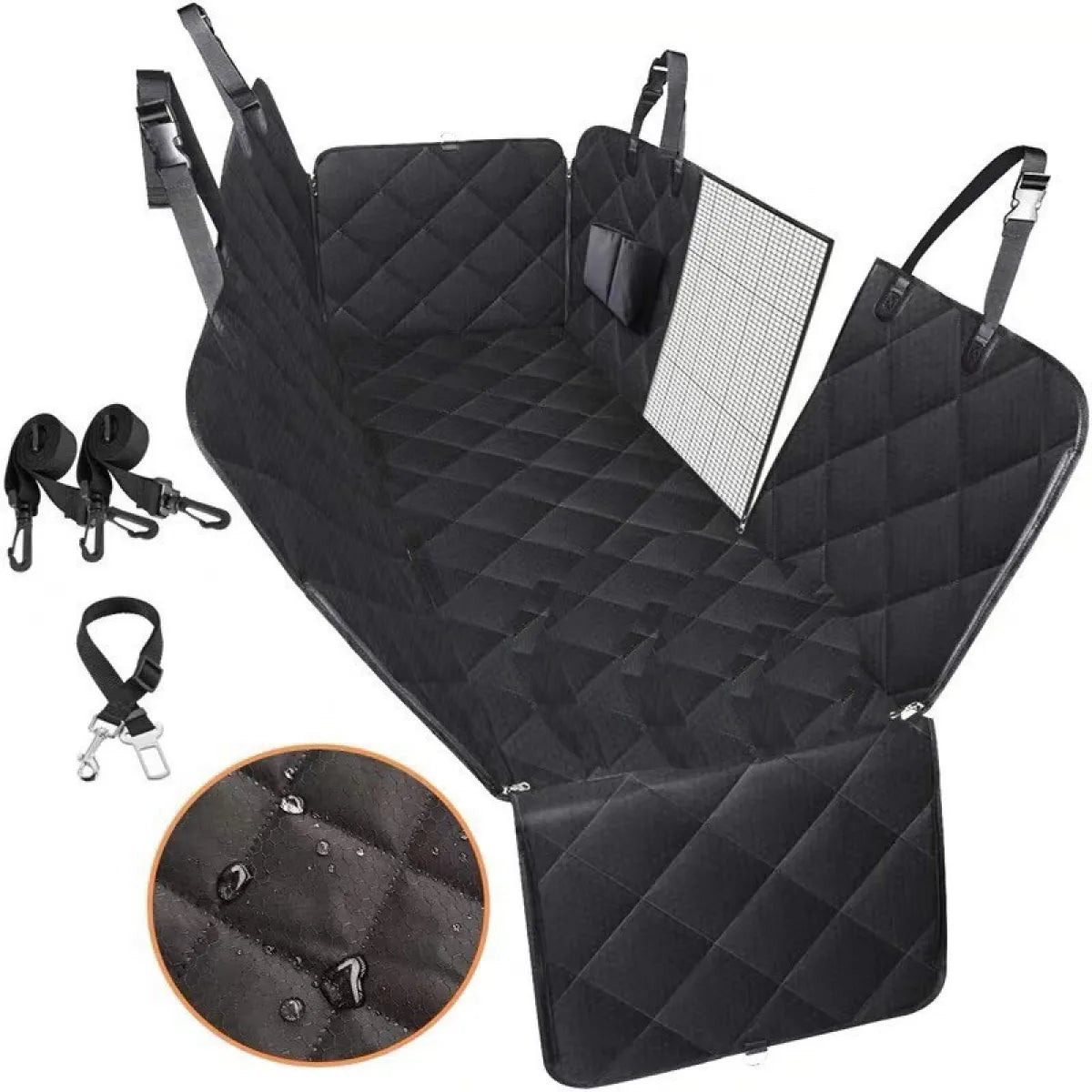 ChesTroyPets™ Funda Tipo Hamaca para Coche de Mascotas