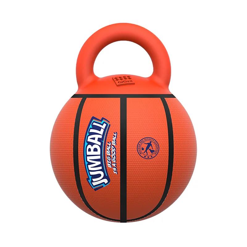 ChesTroyPets™ – Pelota Resistente para Perros Tipo Baloncesto/Fútbol