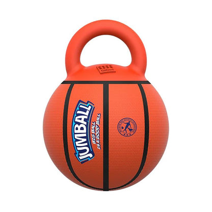 ChesTroyPets™ – Pelota Resistente para Perros Tipo Baloncesto/Fútbol