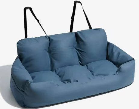 ChesTroyPets™ – Transportadora y Funda de Asiento para Auto para Perros de Algodón Grueso Mejorada