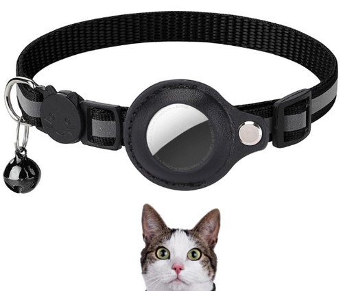 Gentle Paws™ Reflektierendes Airtag-Haustierhalsband (Ein Stück)