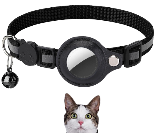 Gentle Paws™ Reflektierendes Airtag-Haustierhalsband (Ein Stück)