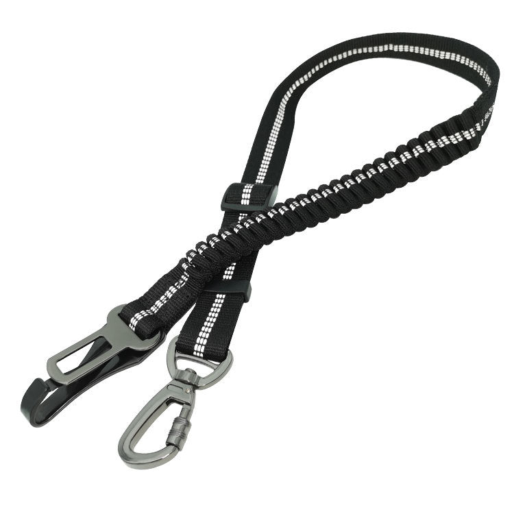 ChesTroyPets™ – Cinturón de Seguridad Retráctil Reflectante para Mascotas