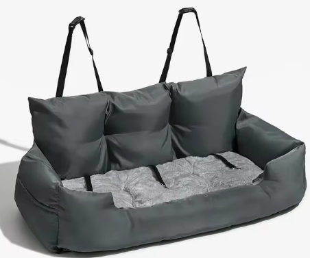 ChesTroyPets™ – Transportadora y Funda de Asiento para Auto para Perros de Algodón Grueso Mejorada
