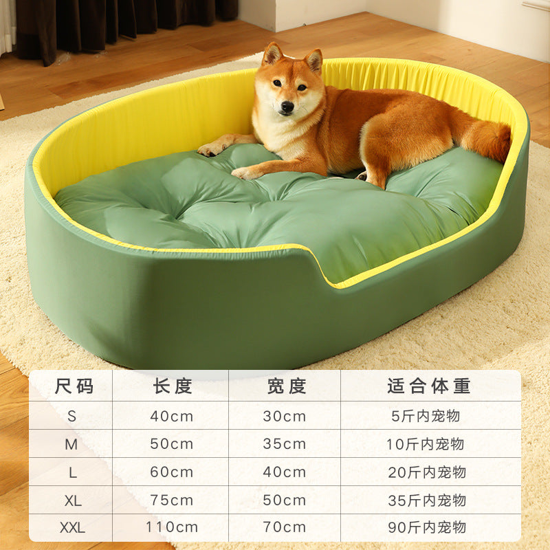 ChesTroyPets™ – Cama Universal para Mascotas con Funda Removible y Lavable