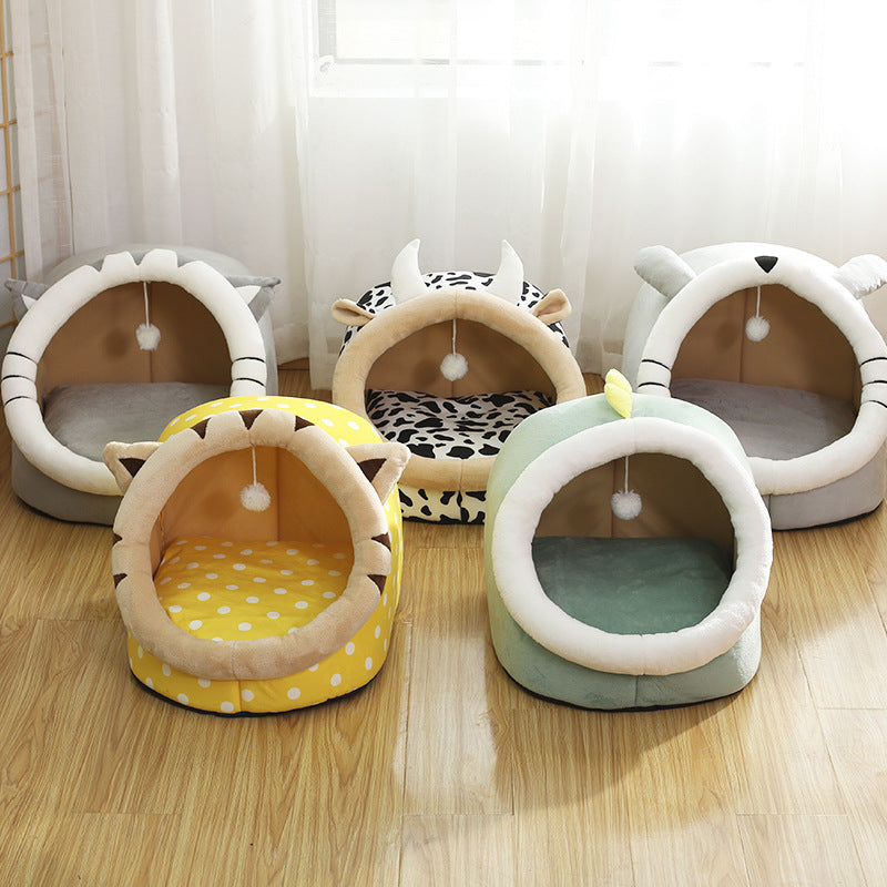 ChesTroyPets™ – Cama Acogedora y Divertida para Mascotas
