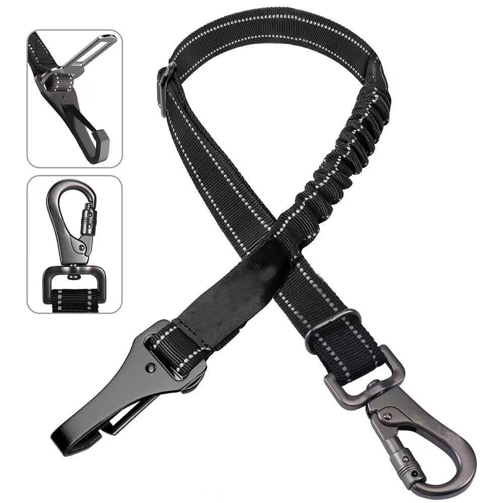 ChesTroyPets™ – Cinturón FlexSafe (2 en 1) para Mascotas