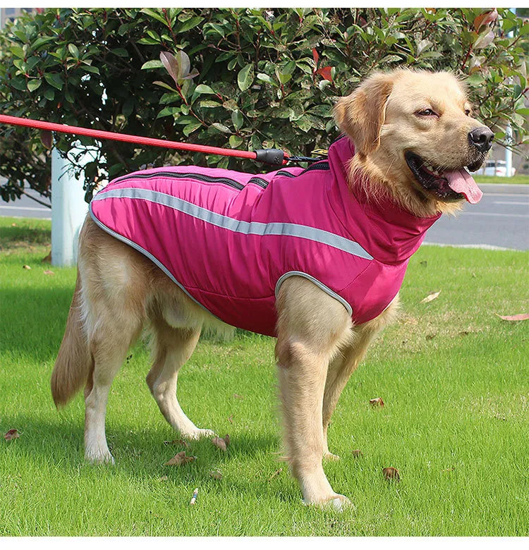 ChesTroyPets™ Chaqueta Térmica Reversible para Perros