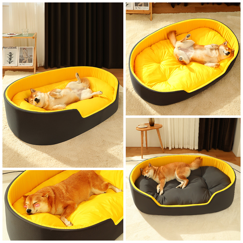 ChesTroyPets™ – Cama Universal para Mascotas con Funda Removible y Lavable