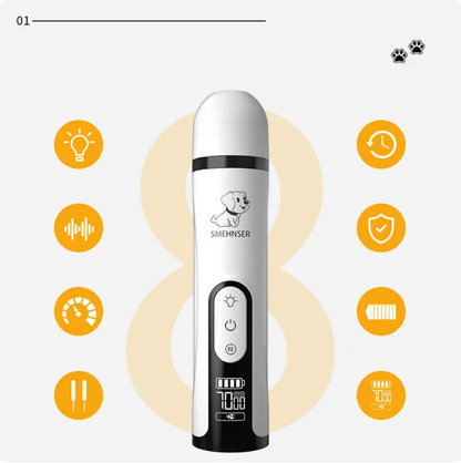 ChesTroyPets™ – Cortauñas Eléctrico de Alta Potencia para Mascotas