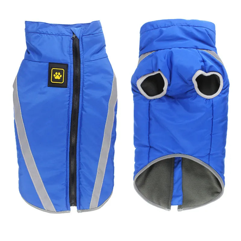 ChesTroyPets™ Chaqueta Térmica Reversible para Perros