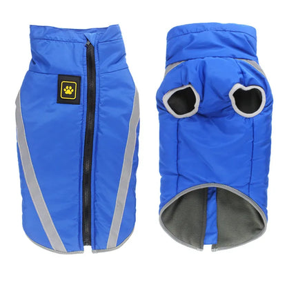 ChesTroyPets™ Chaqueta Térmica Reversible para Perros