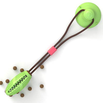 ChesTroyPets™ Juguete Interactivo de Bola de Perro con Ventosa de Silicona para Masticar