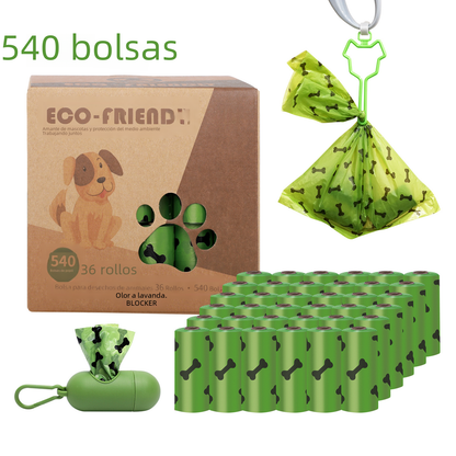 ChesTroyPets™ Bolsas Biodegradables para Desechos de Perro