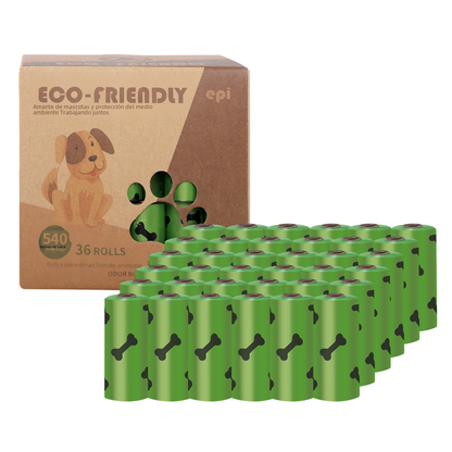 ChesTroyPets™ Bolsas Biodegradables para Desechos de Perro