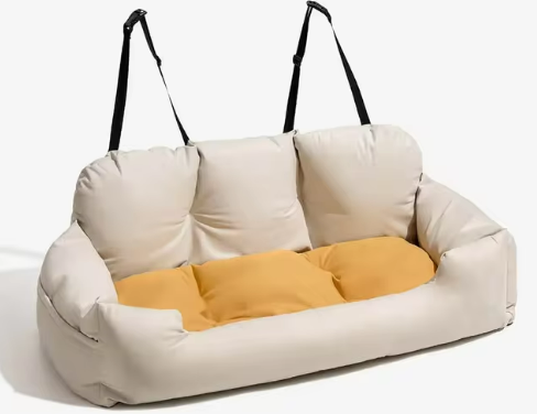 ChesTroyPets™ – Transportadora y Funda de Asiento para Auto para Perros de Algodón Grueso Mejorada