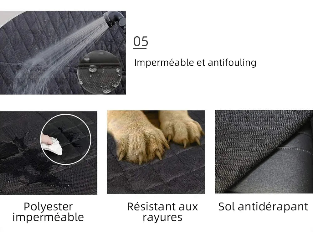 ChesTroyPets™ Funda Tipo Hamaca para Coche de Mascotas
