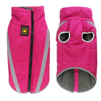 ChesTroyPets™ Chaqueta Térmica Reversible para Perros