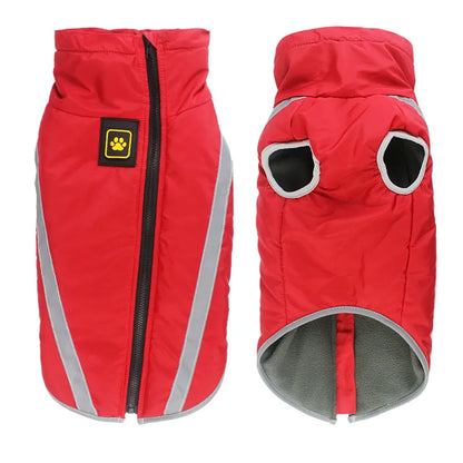 ChesTroyPets™ Chaqueta Térmica Reversible para Perros