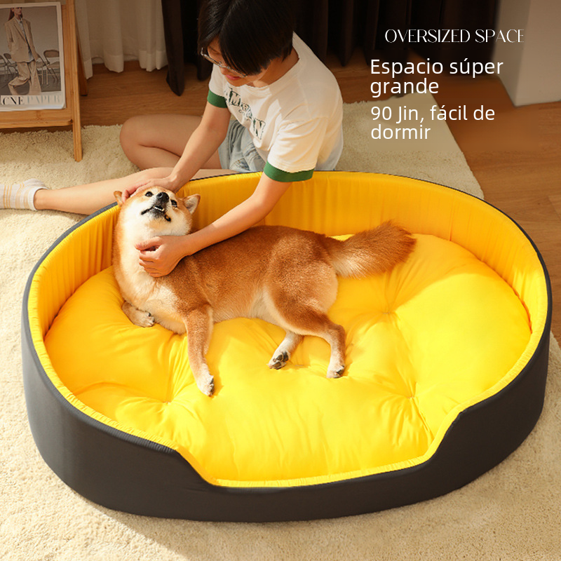ChesTroyPets™ – Cama Universal para Mascotas con Funda Removible y Lavable