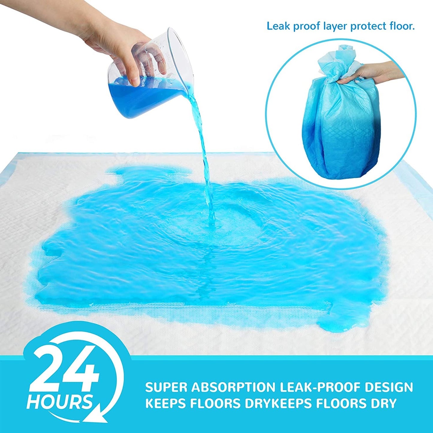 ChesTroyPets™ Empapadores Absorbentes Desechables para Mascotas