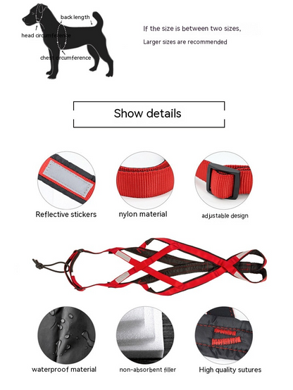 ChesTroyPets™ Arnés de Tiro para Perros