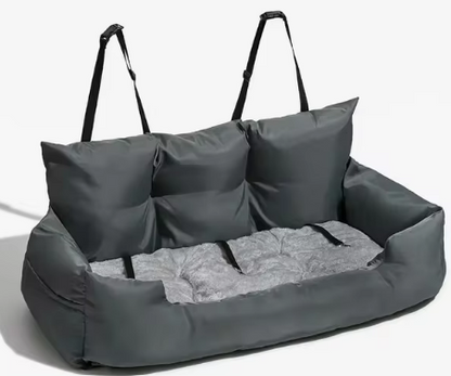 ChesTroyPets™ – Transportadora y Funda de Asiento para Auto para Perros de Algodón Grueso Mejorada
