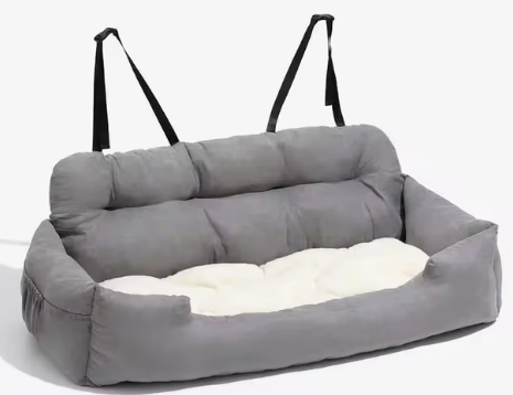 ChesTroyPets™ – Transportadora y Funda de Asiento para Auto para Perros de Algodón Grueso Mejorada