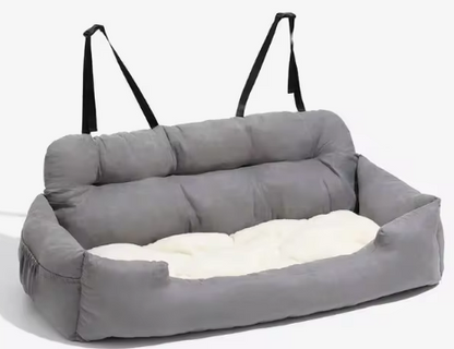 ChesTroyPets™ – Transportadora y Funda de Asiento para Auto para Perros de Algodón Grueso Mejorada