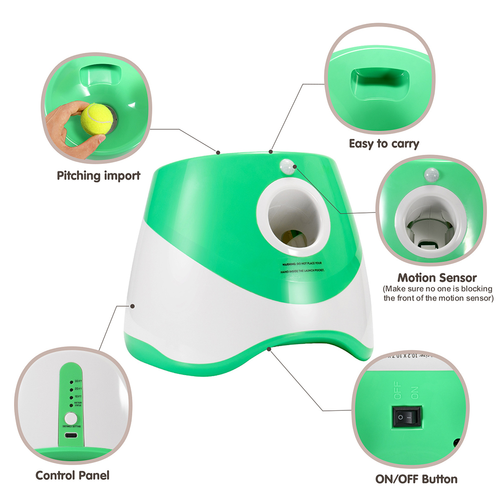 ChesTroyPets™ – Lanzador Automático de Pelotas para Perros