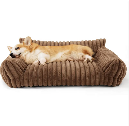 ChesTroyPets™ – Cama Sofá Ortopédica y Esponjosa para Perros