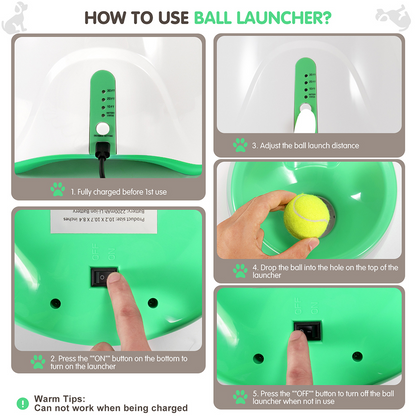 ChesTroyPets™ – Lanzador Automático de Pelotas para Perros