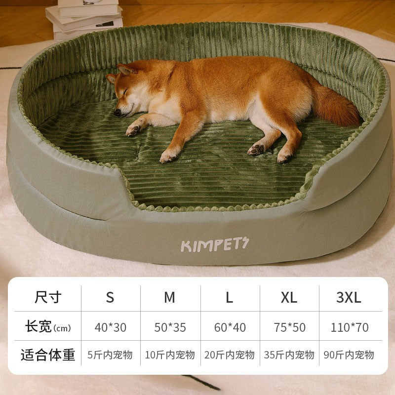 ChesTroyPets™ – Cama Universal para Mascotas con Funda Removible y Lavable