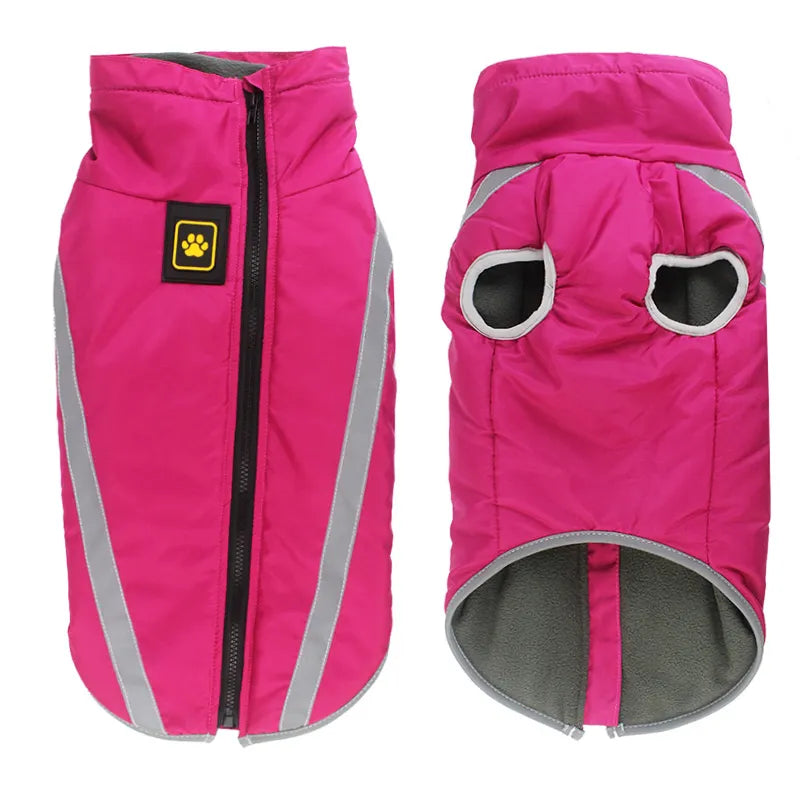 ChesTroyPets™ Chaqueta Térmica Reversible para Perros